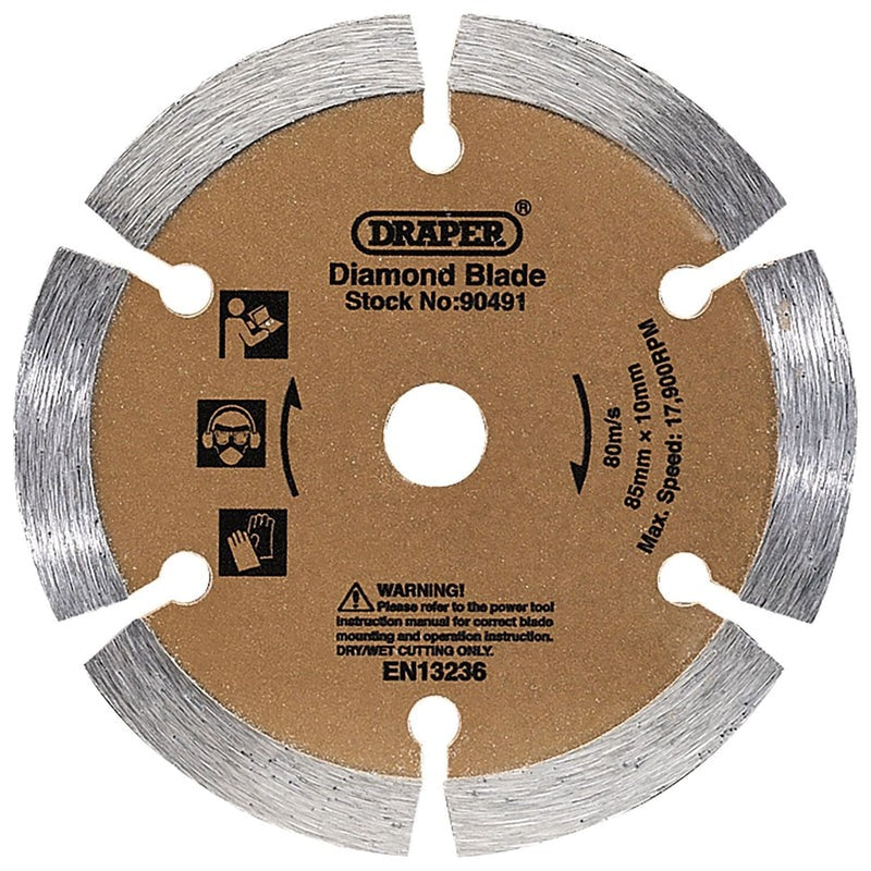 Segmented Diamond Blade for Masonry and Tile Cutting