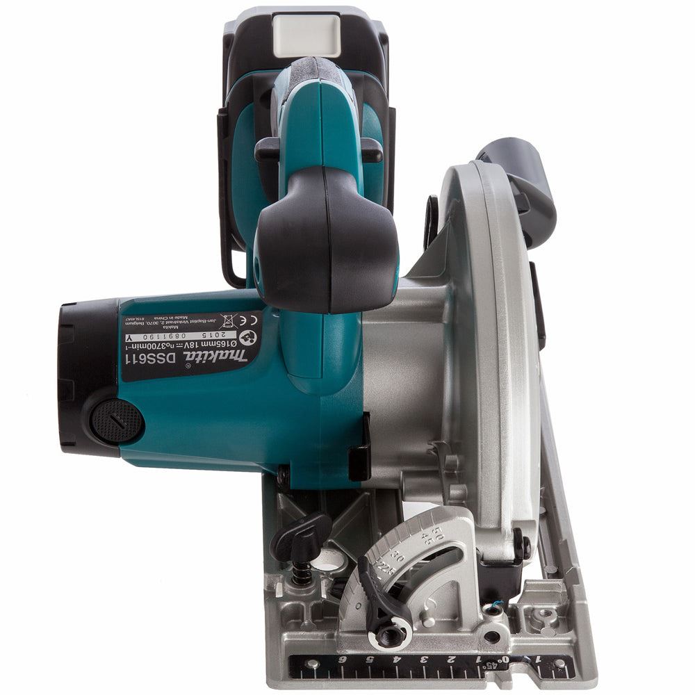 18V Cordless Circular Saw 165mm Heavy Duty Power Tool