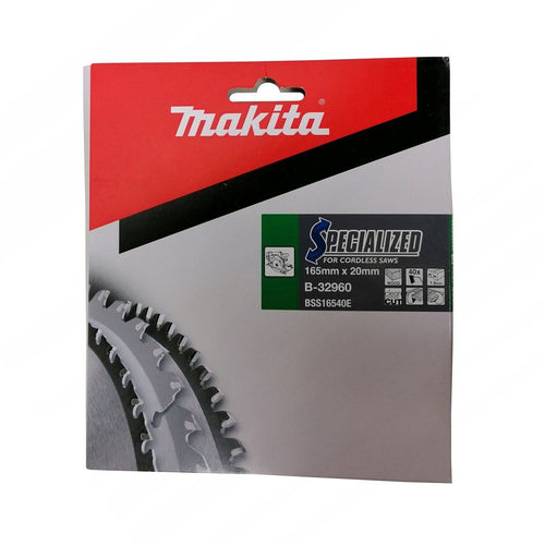 165mm 40T Specialized Wood Circular Saw Blade for Cordless Saws