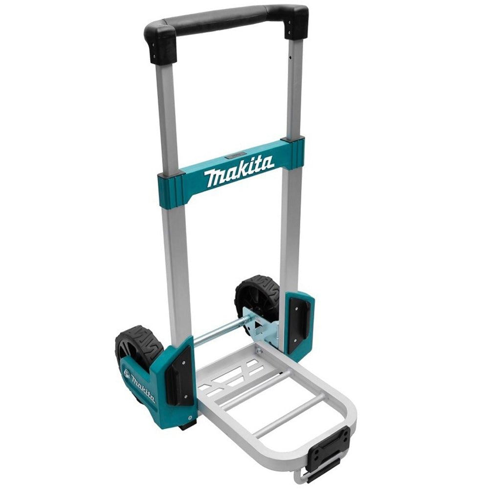 Stackable Tool Storage Case Set With Integrated Transport Trolley