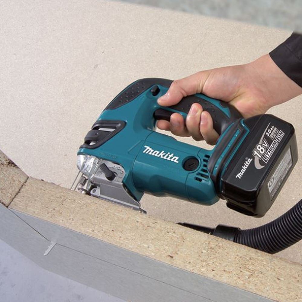 18V Cordless Jigsaw with Orbital Action and Variable Speed Control